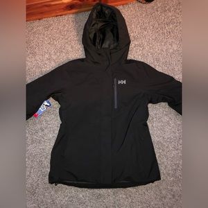 BRAND NEW Black Helly Hansen Womens Ski Jacket- Medium